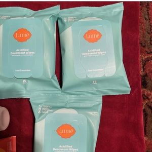 Lumes deodorant, and wipes set of seven